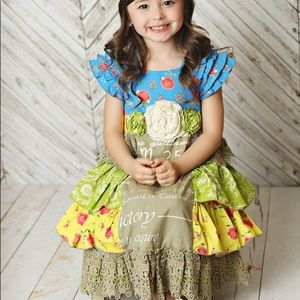 Mustard Pie Delphine Tea Party Dress